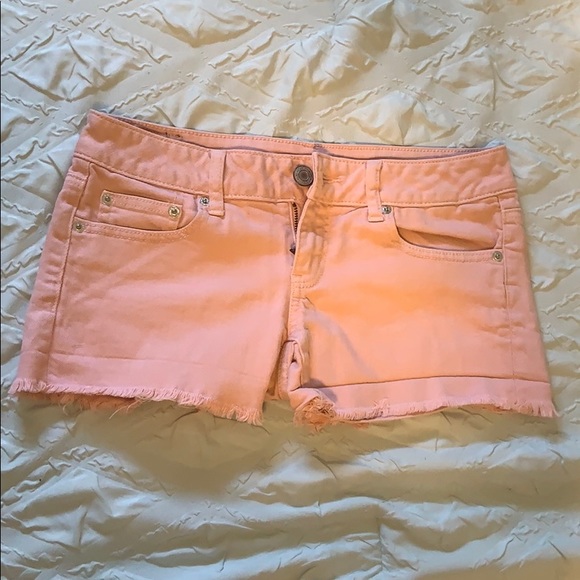 American Eagle Outfitters Pants - American eagle Light pink jean shorts